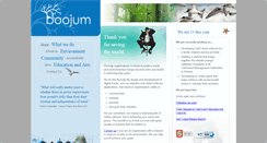 Desktop Screenshot of boojum.com.au